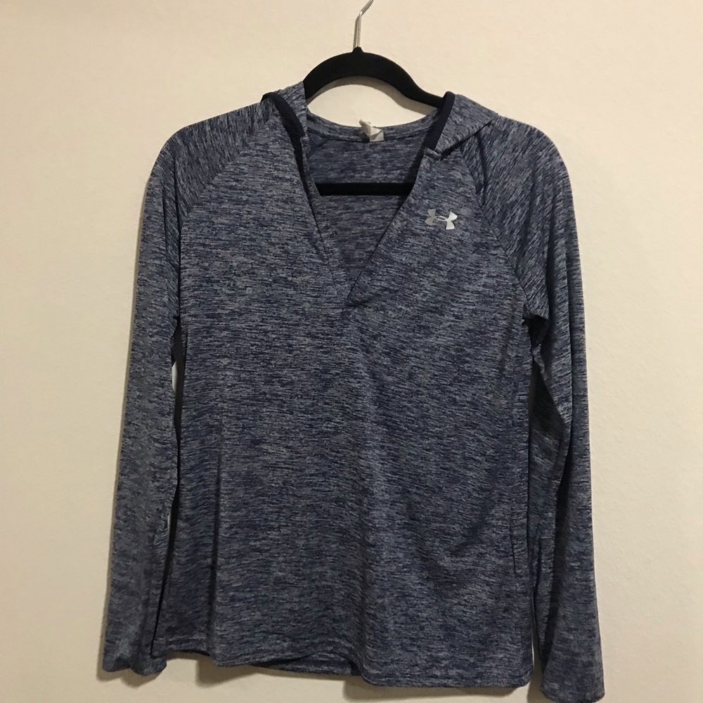 Heathered Blue Under Armour Top